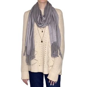 Long Sleeve Oatmeal Sweater